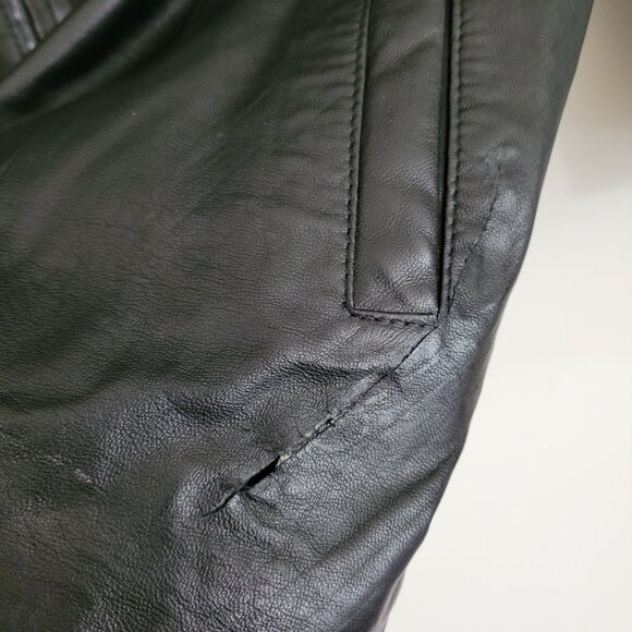 Wilsons Leather Classic Black Jacket - Picture 5 of 16